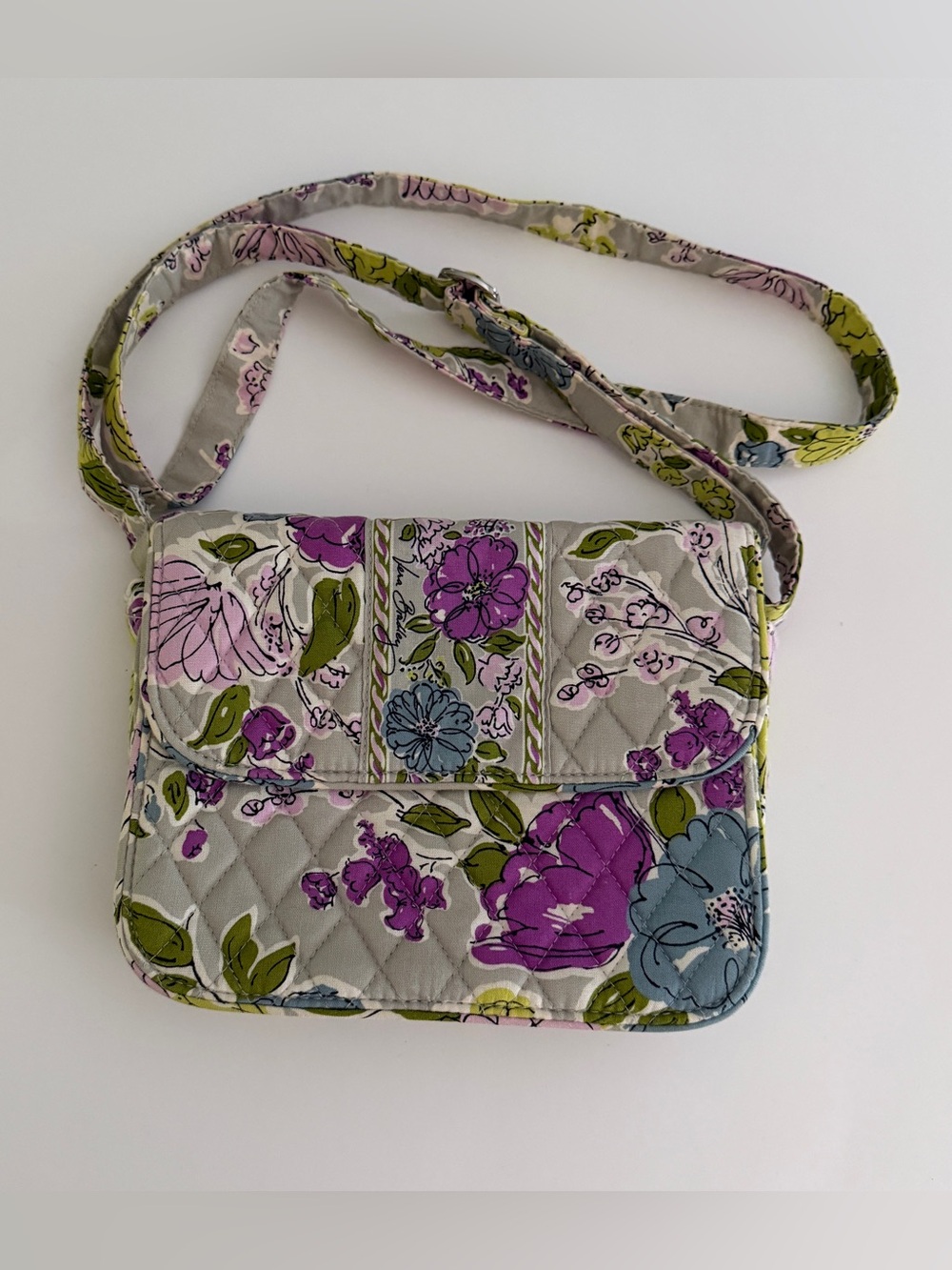 Vera Bradley Quilted Floral Crossbody Bag